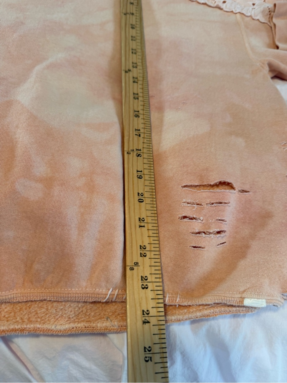 Free People Tricia Fix Camden Distressed Star Lace Sweatshirt - Picture 13 of 13